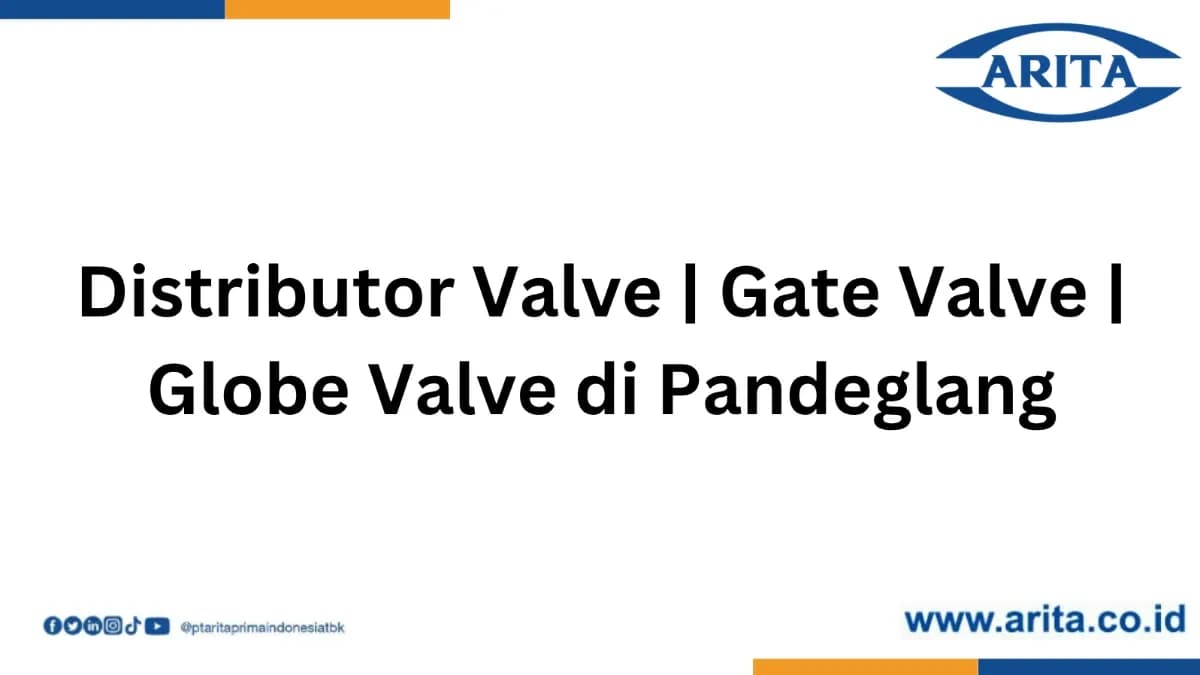 Distributor Valve | Gate Valve | Globe Valve di Pandeglang