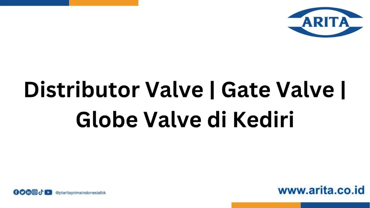 Distributor Valve | Gate Valve | Globe Valve di Kediri