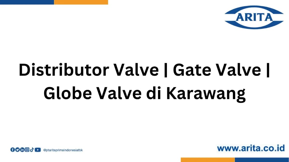 Distributor Valve | Gate Valve | Globe Valve di Karawang