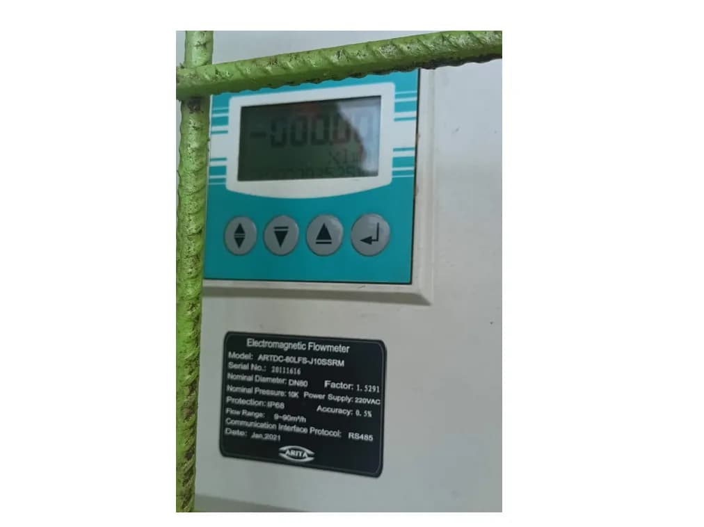 Digital Flow Meter 10 Inch DN 250 - Commisioning dan Pemasangan untuk PT Mahardika di WTP Kawasan Industri Kendal (KIK)