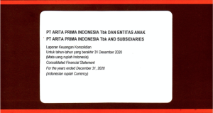 LAPORAN KEUANGAN KONSOLIDASI DESEMBER 2020