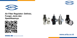 Air Filter Regulator: Definisi, Fungsi, Jenis dan Spesifikasinya Air Filter Regulator: Definisi, Fungsi, Jenis dan Spesifikasinya
