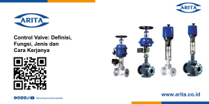 Control Valve: Definisi,  Fungsi, Jenis dan  Cara Kerjanya