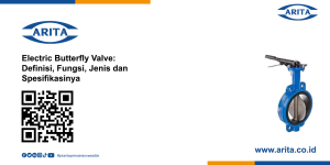 Electric Butterfly Valve: Definisi, Fungsi, Jenis dan Spesifikasinya Electric Butterfly Valve: Definisi, Fungsi, Jenis dan Spesifikasinya