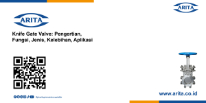 Knife Gate Valve: Pengertian, Fungsi, Jenis, Kelebihan, Aplikasi Knife Gate Valve: Pengertian, Fungsi, Jenis, Kelebihan, Aplikasi