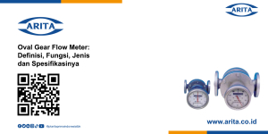 Oval Gear Flow Meter: Definisi, Fungsi, Jenis dan Spesifikasinya Oval Gear Flow Meter: Definisi, Fungsi, Jenis dan Spesifikasinya