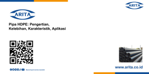 Pipa HDPE: Pengertian, Kelebihan, Karakteristik, Aplikasi Pipa HDPE: Pengertian, Kelebihan, Karakteristik, Aplikasi