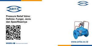 Pressure Relief Valve: Definisi, Fungsi, Jenis dan Spesifikasinya Pressure Relief Valve: Definisi, Fungsi, Jenis dan Spesifikasinya