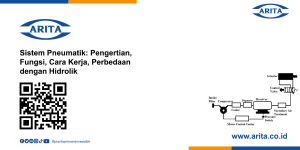 Sistem Pneumatik: Pengertian, Fungsi, Komponen, Perbedaan dengan Hidrolik Sistem Pneumatik: Pengertian, Fungsi, Komponen, Perbedaan dengan Hidrolik