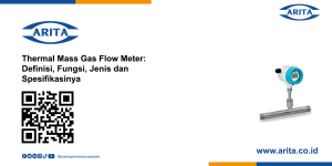 Thermal Mass Gas Flow Meter: Definisi, Fungsi, Jenis dan Spesifikasinya