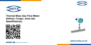 Thermal Mass Gas Flow Meter: Definisi, Fungsi, Jenis dan Spesifikasinya Thermal Mass Gas Flow Meter: Definisi, Fungsi, Jenis dan Spesifikasinya