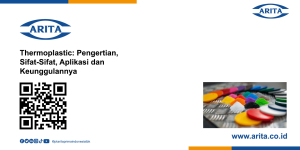 Thermoplastic: Pengertian, Sifat-Sifat, Aplikasi dan Keunggulannya Thermoplastic: Pengertian, Sifat-Sifat, Aplikasi dan Keunggulannya