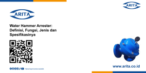 Water Hammer Arrester: Definisi, Fungsi, Jenis dan Spesifikasinya Water Hammer Arrester: Definisi, Fungsi, Jenis dan Spesifikasinya
