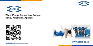 Water Pump: Pengertian, Fungsi, Jenis, Kelebihan, Aplikasi